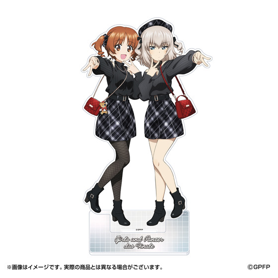 ガールズ＆パンツァー 最終章 ビッグアクリルスタンド(全6種) 【事前