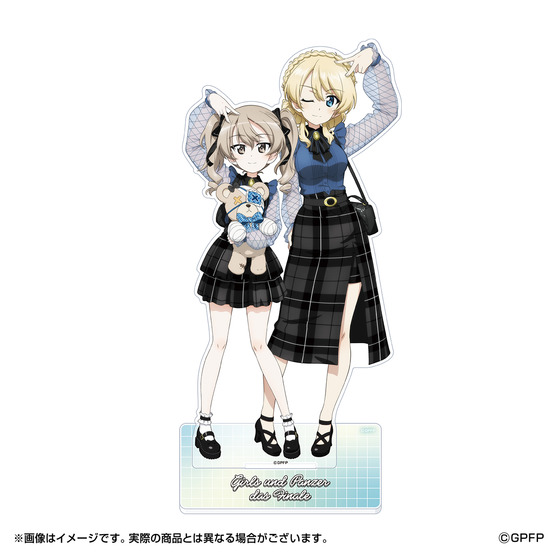 ガールズ＆パンツァー 最終章 ビッグアクリルスタンド(全6種) 【事前