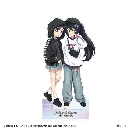 ガールズ＆パンツァー 最終章 ビッグアクリルスタンド(全6種) 【事前