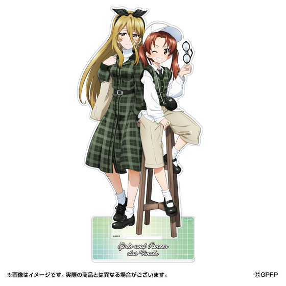 ガールズ＆パンツァー 最終章 ビッグアクリルスタンド(全6種) 【事前