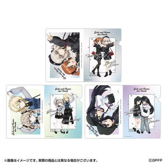 ガールズ＆パンツァー 最終章 A4クリアファイル3種セット(全2種