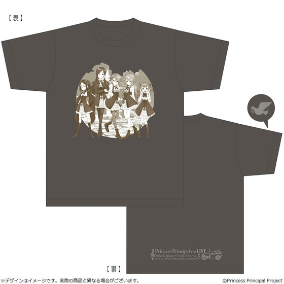 プリンセス・プリンシパル THE LIVE Yuki Kajiura×Void_Chords Tシャツ