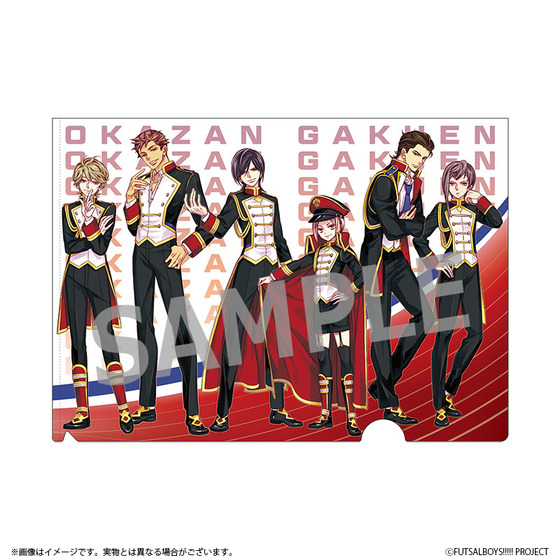 フットサルボーイズ 原案イラストクリアファイル 全5種 22年4月上旬以降 順次出荷 A On Store