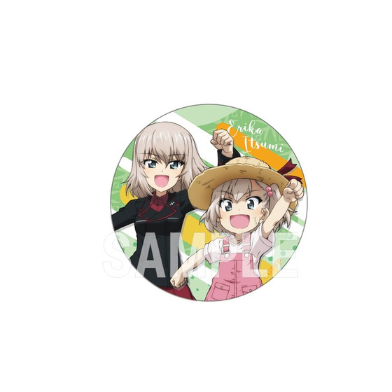 ガールズ＆パンツァー 最終章「ケイ」缶バッジセット