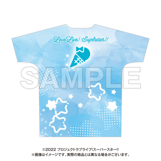 ラブライブ！スーパースター!! フルグラフィックTシャツ（全11種） | A