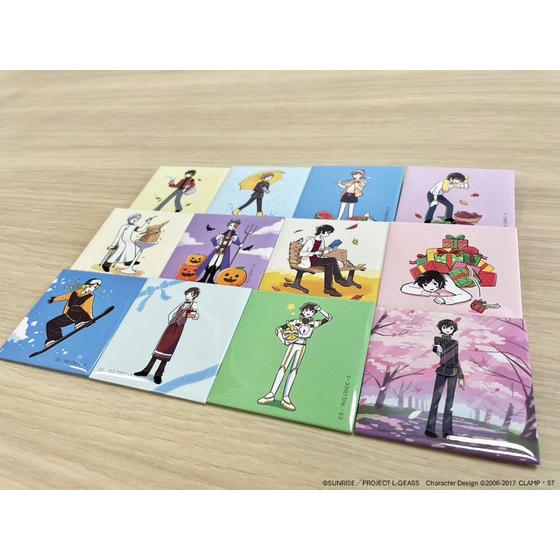 未開封】 ぷちゆるコードギアスらいふ 缶バッジ 1BOX - メルカリ