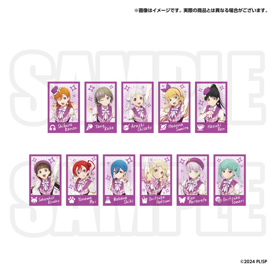 ラブライブ！シリーズ 15周年記念 ランダムフォト風カード（全6