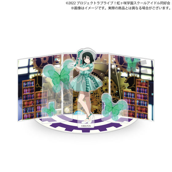 虹ヶ咲学園スクールアイドル同好会　キャラクタークリアうちわ10本セット 虹ヶ咲学園スクールアイドル同好会 キャラクタークリアうちわ10