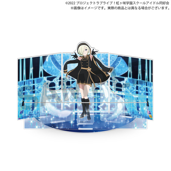 虹ヶ咲 ミニアクリルジオラマ～NEO SKY, NEO MAP!～10種セット ラブライブ！虹ヶ咲学園スクールアイドル同好会 ミニアクリル