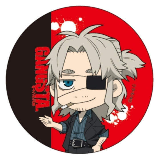 GANGSTA. 缶バッジ　ウォリック