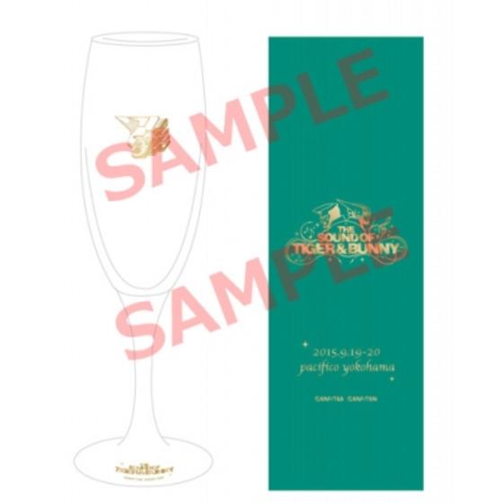 THE SOUND OF TIGER & BUNNY イベント記念グッズ　シャンパングラス　TIGER …