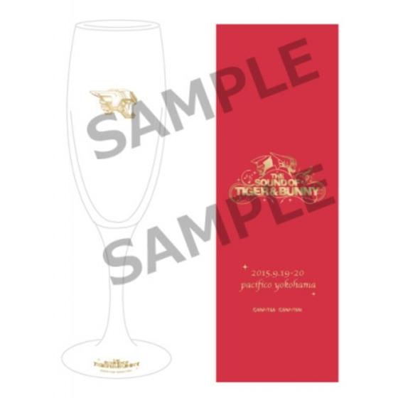 THE SOUND OF TIGER & BUNNY イベント記念グッズ　シャンパングラス　BARNAB…