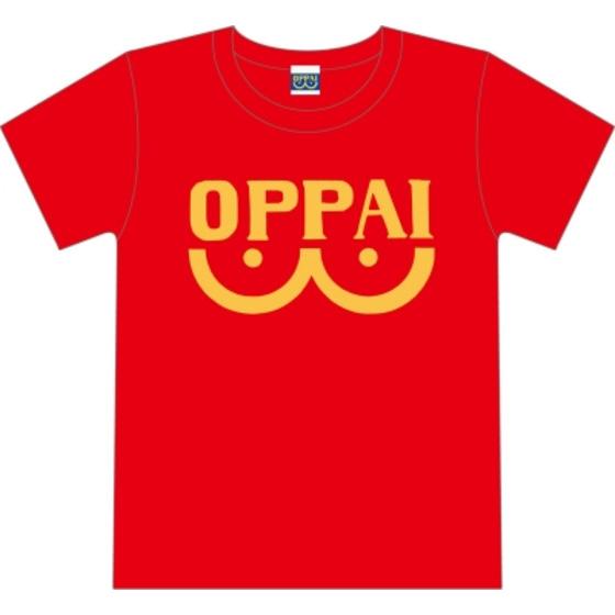 ワンパンマン OPPAI Tシャツ レッドL