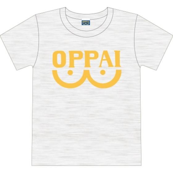 ワンパンマン OPPAI Tシャツ オートミールM