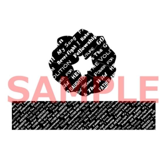 THE SOUND OF TIGER & BUNNY 2016 イベント記念グッズ　 シュシュ（BLACK）