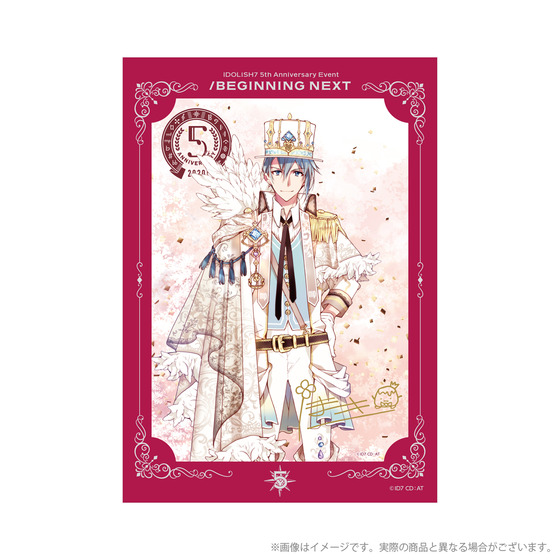 アイドリッシュセブン 5th Anniversary Event "/BEGINNING NEXT" 箔押しサイ…