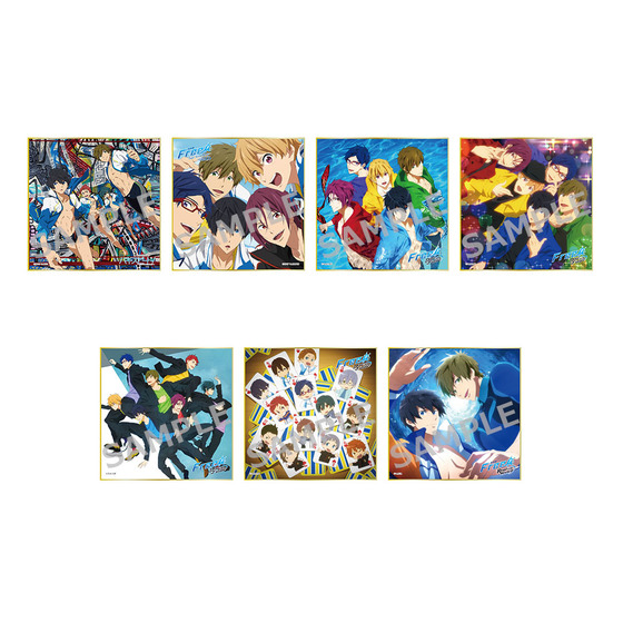 Free! CD Jacket Illustration Series ミニ色紙 コレクション Vol.3 