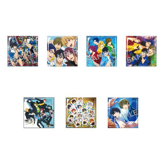 Free! CD Jacket Illustration Series スクエアマグネット