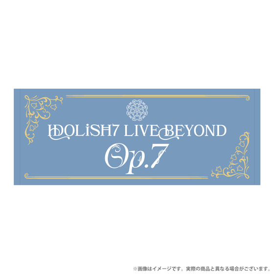 アイドリッシュセブン IDOLiSH7 LIVE BEYOND “Op.7” フェイスタオル 