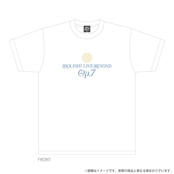 アイドリッシュセブン IDOLiSH7 LIVE BEYOND “Op.7” ライブロゴTシャツ