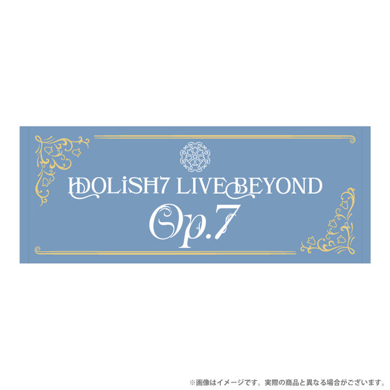 アイドリッシュセブン IDOLiSH7 LIVE BEYOND “Op.7” フェイスタオル 【2022…