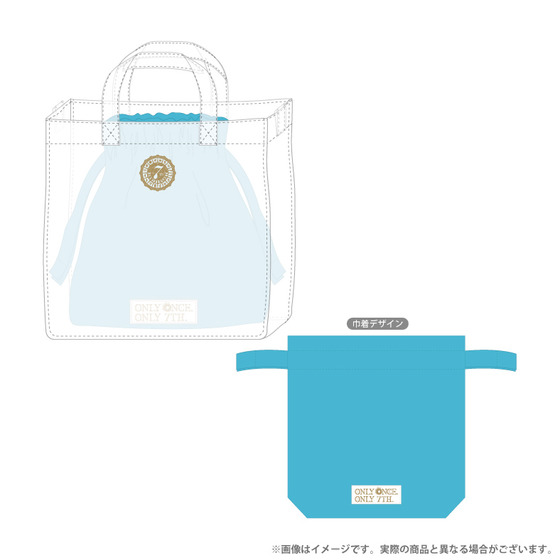 アイドリッシュセブン 7th Anniversary Event シースルートートバッグ(巾着…