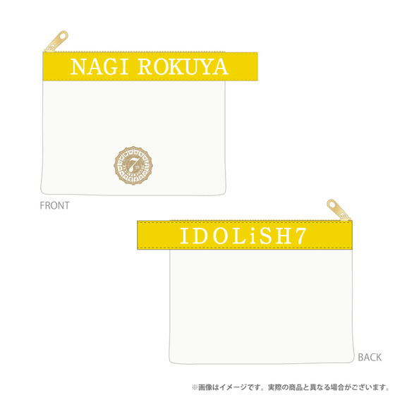 アイドリッシュセブン 7th Anniversary Event フラットミニポーチ 六弥 ナギ…