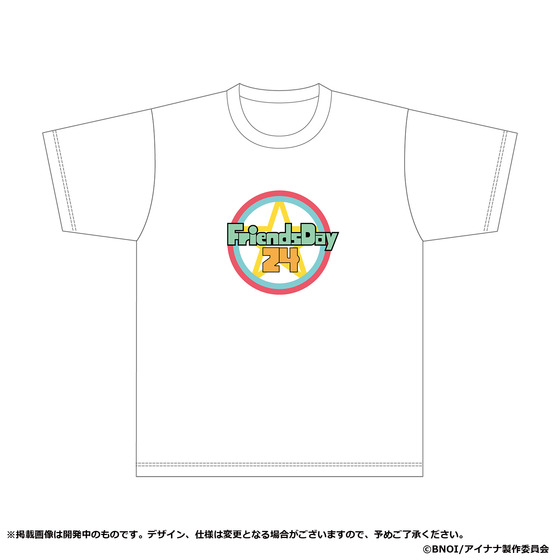 アイドリッシュセブン Third BEAT! アニメ連動商品 Friends Day　ロゴTシャ…