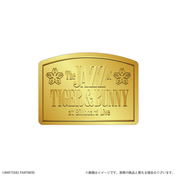 The Jazz of TIGER & BUNNY 2023 In billboard Live　ピンバッジ 【2023年6…
