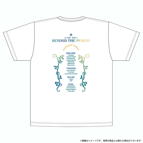 劇場版アイドリッシュセブン LIVE 4bit BEYOND THE PERiOD ロゴTシャツ