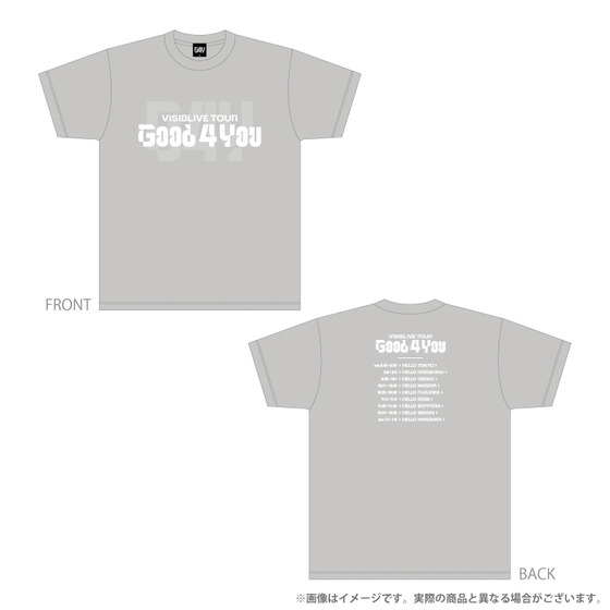 アイドリッシュセブン VISIBLIVE TOUR “Good 4 You” ライブロゴTシャツ