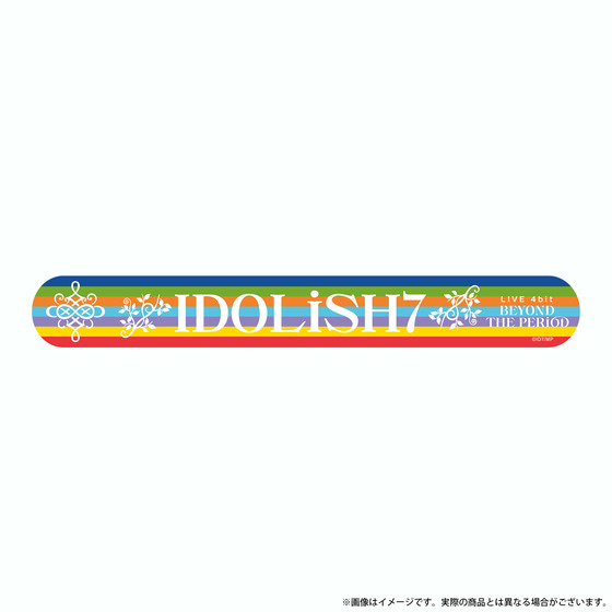 『劇場版アイドリッシュセブン LIVE 4bit BEYOND THE PERiOD』祝！ムビナナ1周年スペシャル上映会 ワンタッチリストバンド（IDOLiSH7） 【2024年11月上旬頃より順次お届け予定】