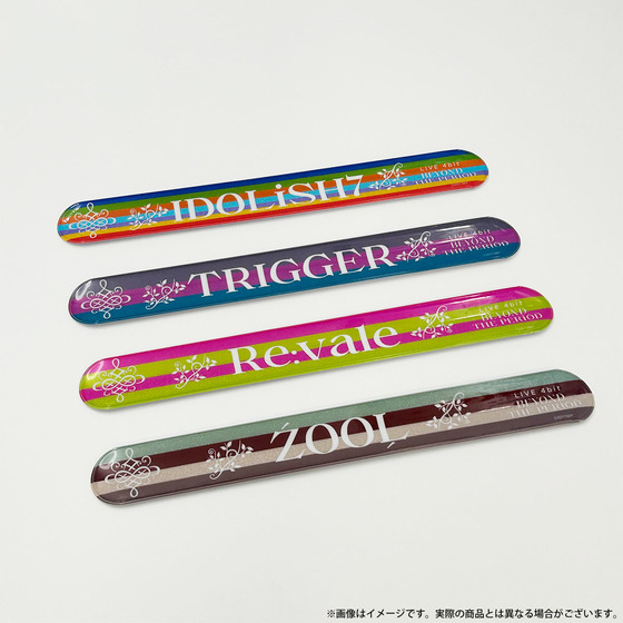 『劇場版アイドリッシュセブン LIVE 4bit BEYOND THE PERiOD』祝！ムビナナ1周年スペシャル上映会 ワンタッチリストバンド（IDOLiSH7） 【2024年11月上旬頃より順次お届け予定】