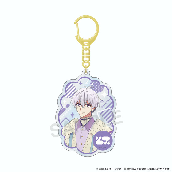 アニメ アイドリッシュセブン　MEMORIAL EXHIBITION アクリルキーホルダー　…