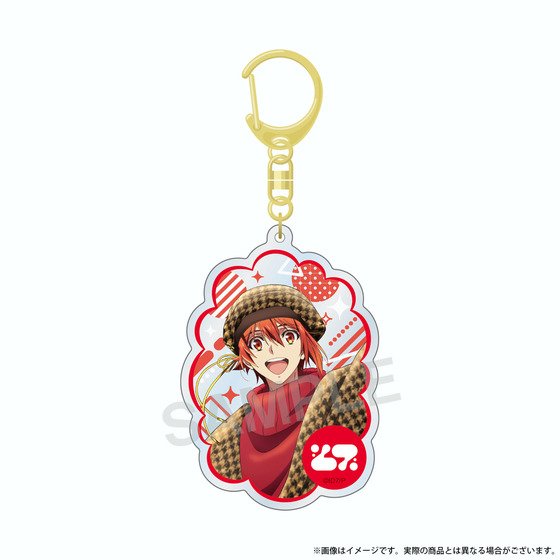 アニメ アイドリッシュセブン　MEMORIAL EXHIBITION アクリルキーホルダー　…
