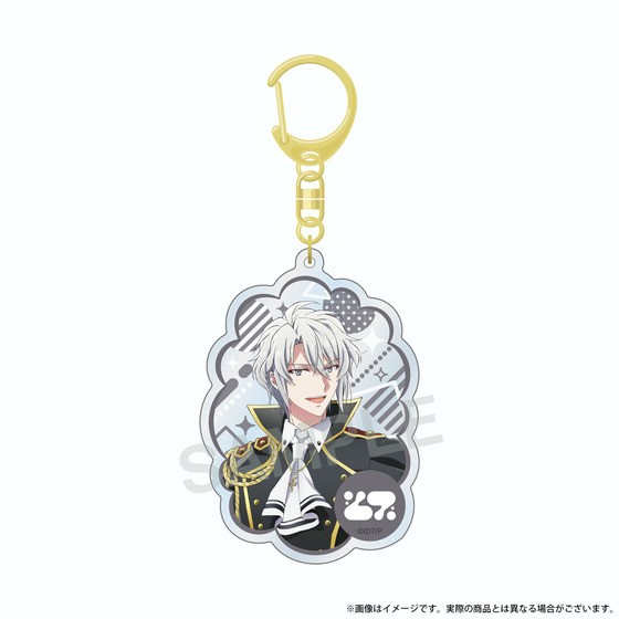 アニメ アイドリッシュセブン　MEMORIAL EXHIBITION アクリルキーホルダー　…
