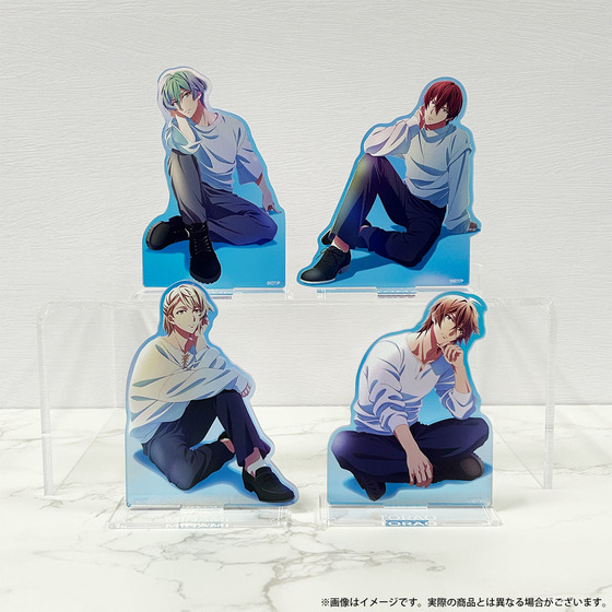 アイナナ　棗巳波 オーロラアクスタ アクリルスタンド　アイドリッシュセブン アニメ アイドリッシュセブン MEMORIAL EXHIBITION オーロラ
