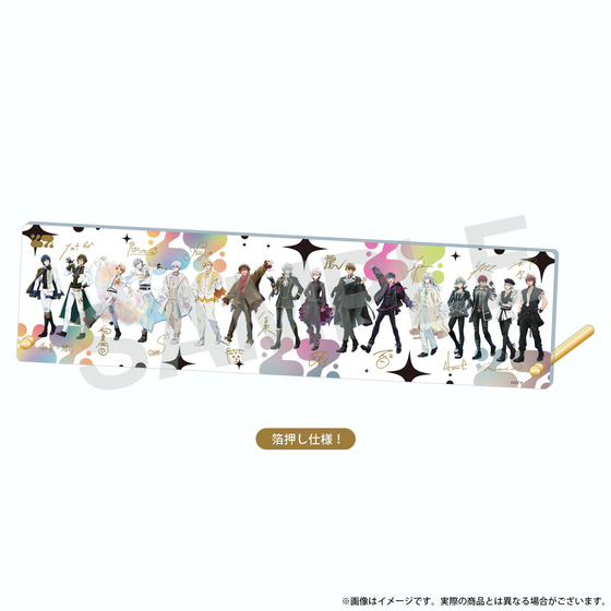 アニメ アイドリッシュセブン　MEMORIAL EXHIBITION ロングアクリルパネル …