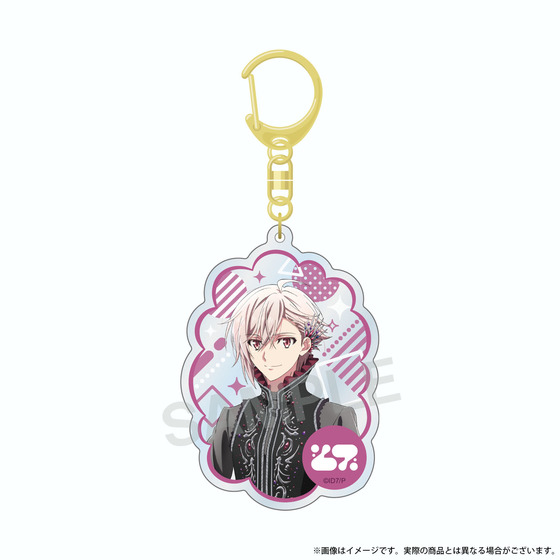 アニメ アイドリッシュセブン　MEMORIAL EXHIBITION アクリルキーホルダー　…
