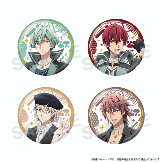 アニメ アイドリッシュセブン　MEMORIAL EXHIBITION 缶バッジセット（ŹOOĻ／…