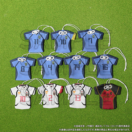 【6/8限定価格】ブルーロック展大阪新商品ユニフォームお守り全種コンプセット 大阪会場新商品】ブルーロック展 EGOIST EXHIBITION the