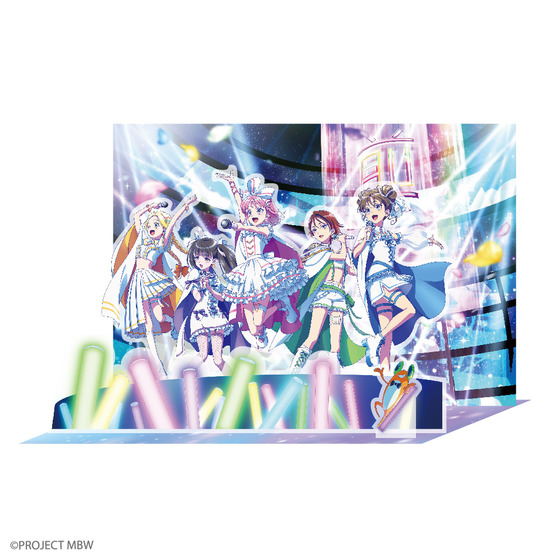 『前橋ウィッチーズ』ライブ～貴方が望むならOPEN～　MBWアクリルジオラマキービジュアル 【事後通販】