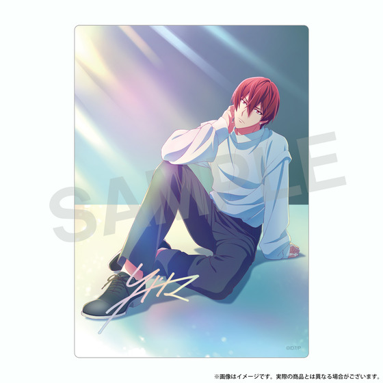 アニメ アイドリッシュセブン　MEMORIAL EXHIBITION クリアケース付きビジュアルカード　狗丸 トウマ 【2025年9月中旬頃より順次お届け予定】