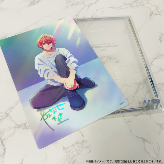 アニメ アイドリッシュセブン　MEMORIAL EXHIBITION クリアケース付きビジュアルカード　千_画像6