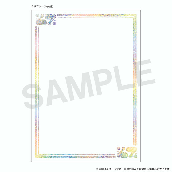 アニメ アイドリッシュセブン　MEMORIAL EXHIBITION クリアケース付きビジュアルカード　九条 天_画像3