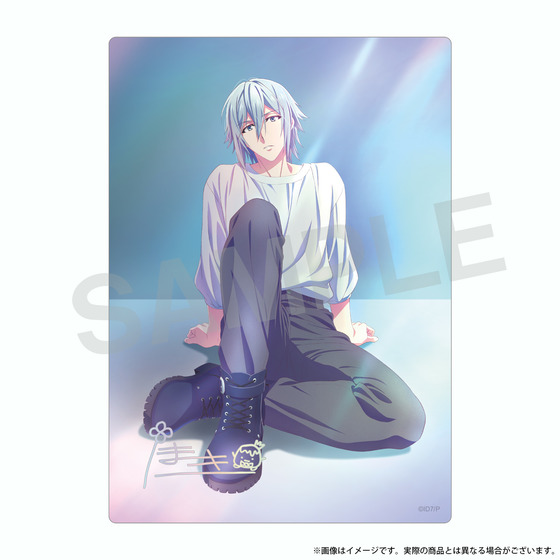 アニメ アイドリッシュセブン　MEMORIAL EXHIBITION クリアケース付きビジュアルカード　四葉 環_画像2