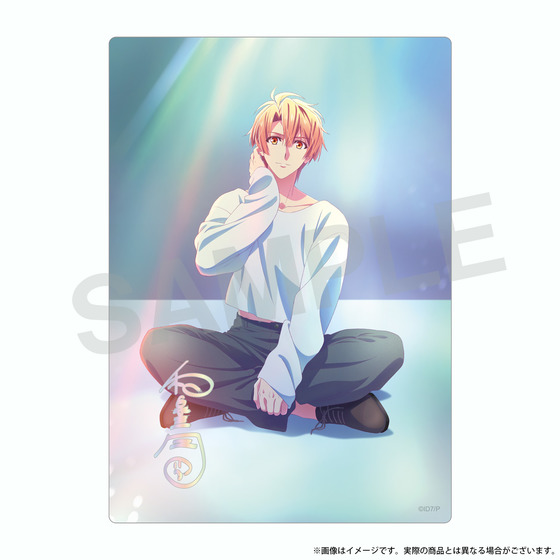 アニメ アイドリッシュセブン　MEMORIAL EXHIBITION クリアケース付きビジュアルカード　和泉 三月_画像2