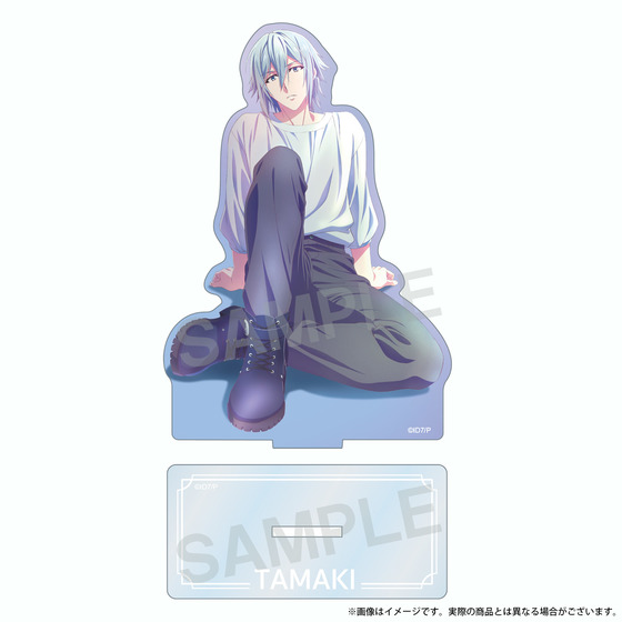 アニメ アイドリッシュセブン　MEMORIAL EXHIBITION オーロラアクリルスタンド　四葉 環_画像1