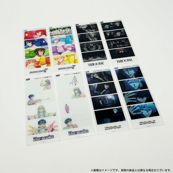 アニメ アイドリッシュセブン　MEMORIAL EXHIBITION 4カットフォトカード（全8種・ランダム8枚入り） 【2025年9月中旬頃より順次お届け予定】