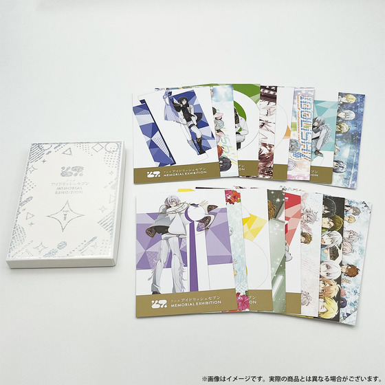 アニメ アイドリッシュセブン　MEMORIAL EXHIBITION ジャケットビジュアル ポストカードBOX Vol.1 （16枚入り） 【2025年9月中旬頃より順次お届け予定】